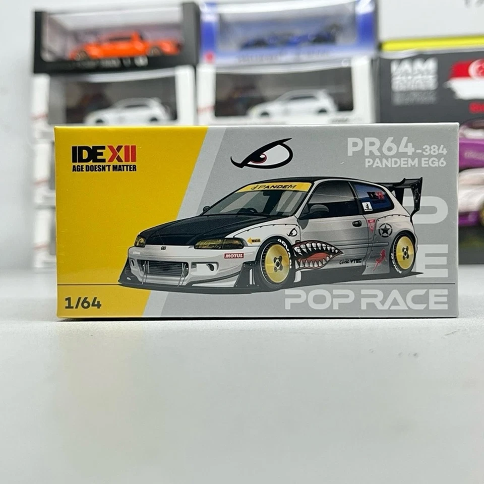 POP RACE Pandem EG6 Sharkmouth (PR64-384) 2025 Indonesia Expo Dinner Exclusive - Image 1 of 1