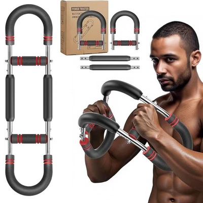 Entrenador de Brazos Twister, Equipo de Entrenamiento de Pecho Ajustable Fuerza Superior del Cuerpo T... Foto 1 de 4