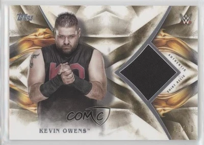 2019 Topps WWE Undisputed Relics Gold /10 Kevin Owens #UR-KO - Image 1 of 2