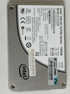 Lot of 2 Intel HP DC S3700 SSDSC2BA100G3P 100 GB SATA III 2.5 in Solid State - Picture 1 of 6