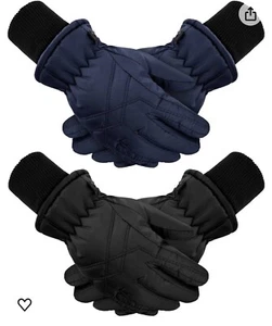Kid Winter Waterproof Gloves Size 12-14 Boys - Picture 1 of 3