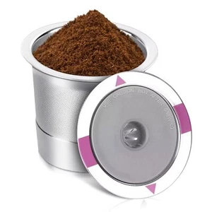 Reusable K Cups Coffee Pod Filters Keurig 2.0 & 1.0 Single Cup Coffee Makers - Picture 1 of 7