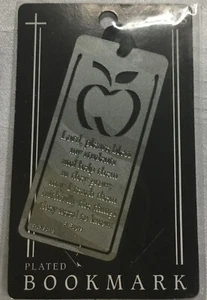 NEW DICKSONS PLATED BOOKMARK FOR TEACHERS - Picture 1 of 3