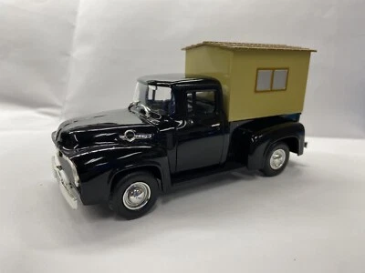 1956 Ford F-100 Camper Truck, Black - Signature Models 32395 - 1/32 Scale No Box - Image 1 of 4