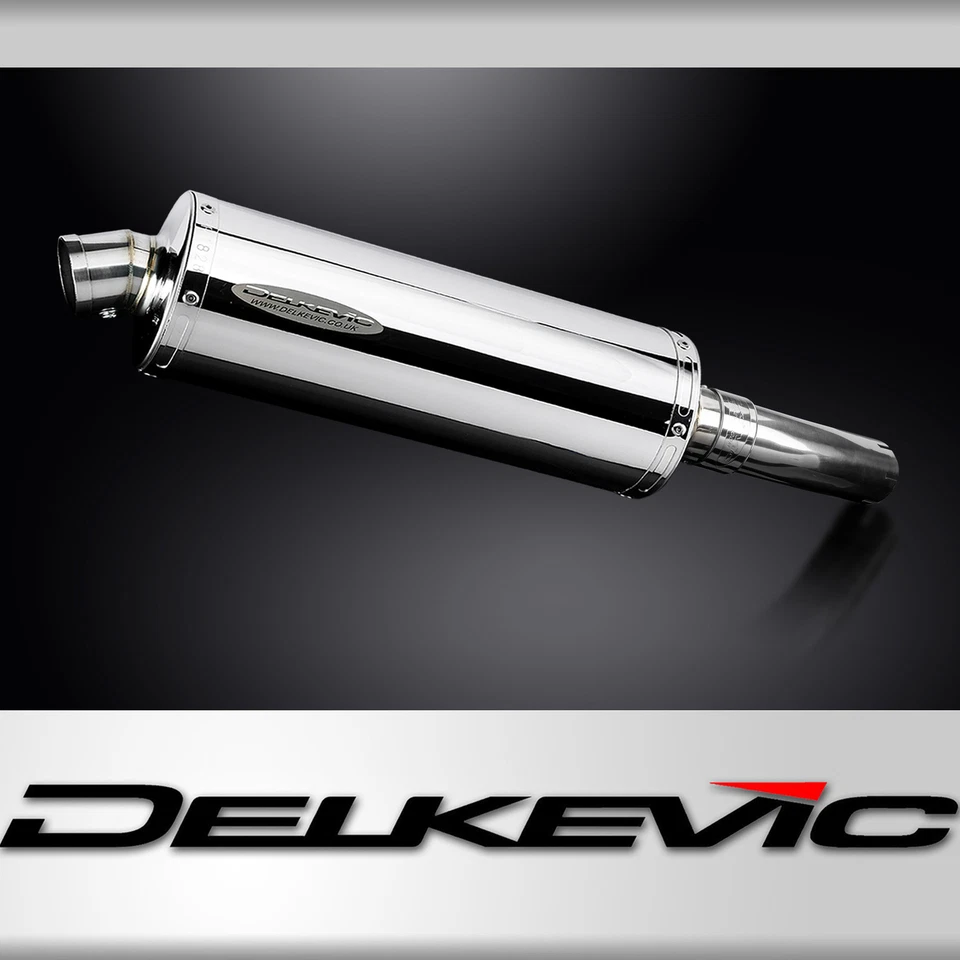 Kit silenciador escape acero inoxidable ovalado 14" deslizable Honda CB750 Hornet 2023-2024 Foto 1 de 3