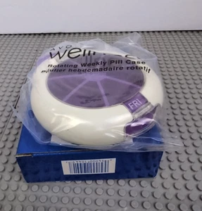Avon Wellness (2006) Rotating Pill Case Purple New In Original Box (E5) - Picture 1 of 6