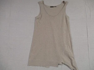 Stella Carakasi Blouse Top Womens Extra Small Brown Sleeveless Tunic Tank - Picture 1 of 11