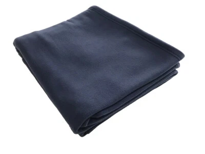 Blanket - Polar Fleece - Navy - Australian Made - Image 1 of 4