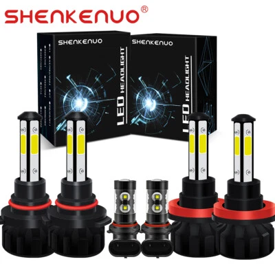 For Lexus RX330 2004 2005 2006 6x 6000K LED Headlight Fog Light Bulbs Combo Kits - Image 1 of 4