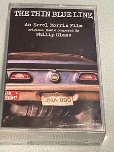 The Thin Blue Line - Cassette Tape Album - Music Composed by Philip Glass - 1988 - Picture 1 of 6