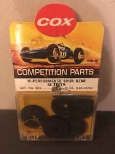cox competition parts #3321 Hi Performance spur gear  48 Teeth NOS full card