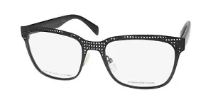 NEW MARC JACOBS 613 GLASSES FULL-RIM 53-18-145 WOMENS DESIGNER BLACK MPZ METAL & - Picture 1 of 8