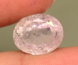 Piedra preciosa de kuncita natural de Afganistán 6,70 quilates corte ovalado piedra preciosa certificada - Imagen 1 de 5