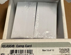 TARJETA COMP HID #2100PGGAN-111407 CLASE I (Lote de 100) - Imagen 1 de 7