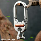 Lightweight Material Titanium Alloy Car Keychain Key Ring Craftsman Qualityfegve