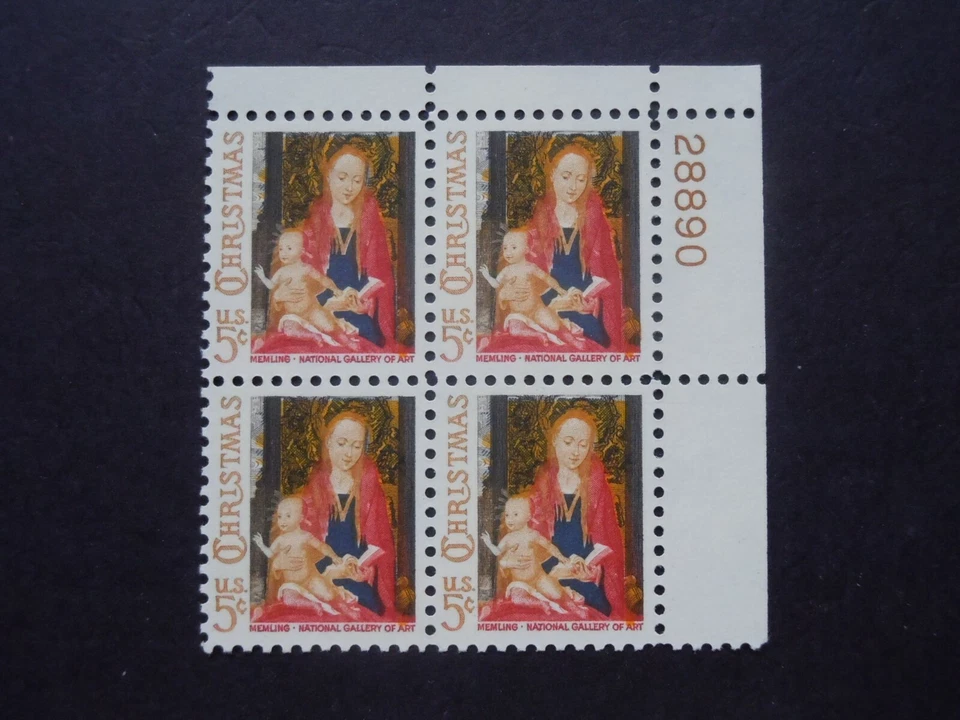 #1321a Christmas Madona #28890 UR Tagged MNH OG VF CV $5.00 - Image 1 of 1