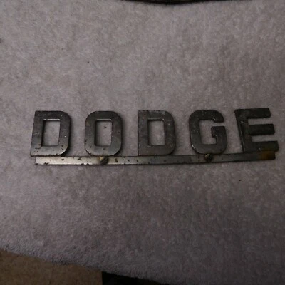 1951-52  Dodge  Pickup - Panel Truck HOOD Badge #4 - Image 1 of 2