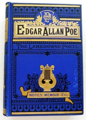 EDGAR  ALLAN POE, THE POETICAL WORKS, 1888, - Image 1 of 3