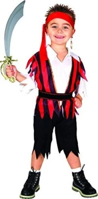 BODYSOCKS Pirate Fancy Dress Costume Boys/Girls Age 10-12 Years - play/party/show