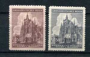 Bohemia & Moravia WW II : Prague cathedral set from 1944 - mint - Picture 1 of 1