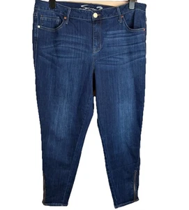 Jeans donna Seven7 più zip alla caviglia taglia 20W - Foto 1 di 6