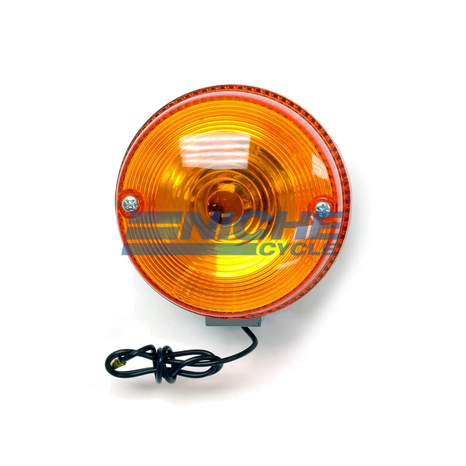 Señales de giro delanteras traseras Kawasaki KZ 12 voltios cromo ámbar Foto 1 de 1