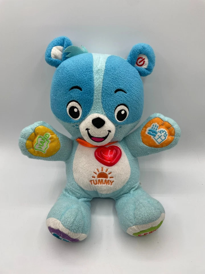 *Read VTech Cody The Smart Cub Plush Bear Interactive Teach & Develop Blue Works - Image 1 of 4