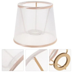Pantalla de lámpara de tela Pantalla de lámpara simple Lámpara de mesa Lámpara de pared Lámpara colgante Pantalla - Imagen 1 de 12