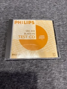 Philips SBC Test CD /Test Disc RARE Hard To Find - Picture 1 of 3