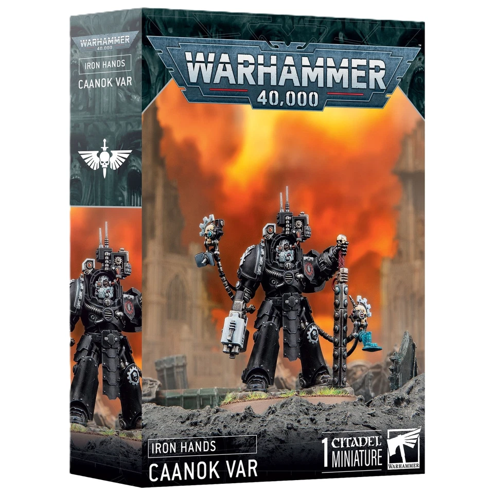 Warhammer 40K Iron Hands Caanok Var 55-59 - image 1 of 1