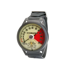 ScubaPro Analog Depth Gauge Wrist, with Armstrap, Metric - Picture 1 of 1