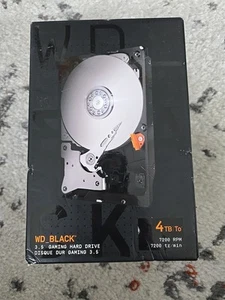 New Western Digital WD 3.5" WD_Black 4TB SATA HDD WDBSLA0040HNC-NRWM - Picture 1 of 7