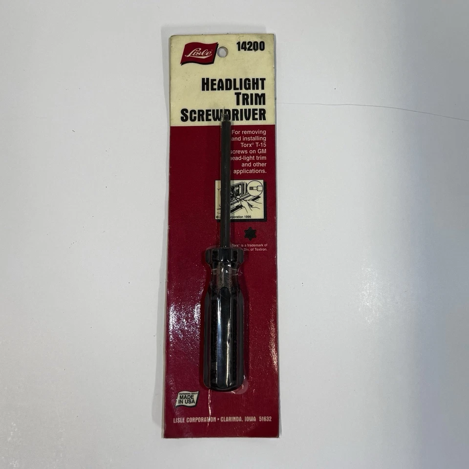 Destornillador de ajuste de faros Lisle T15 Torx  Foto 1 de 1