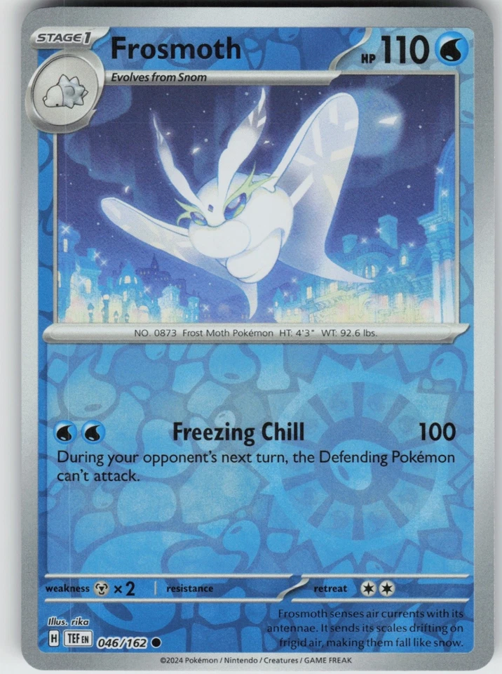 Reverse Holo Frosmoth 046/162 Common SV05: Temporal Forces NM - Image 1 of 1