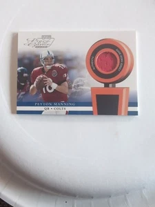 2002 Playoff Pezzo del Gioco Materiali POG-42 Peyton Manning - Foto 1 di 2