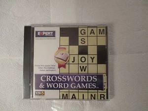 Expert Crossword & Word Games (JEWEL CASE) PC/WINDOWS '98 NEW - Picture 1 of 2