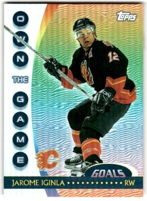 2002-03 Topps Own The Game Jarome Iginla #OTG6 Calgary Flames - Image 1 of 2