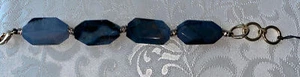 Blue Agate NWT Paloma & Ellie Stones Designer Bridge 9” Bracelet - Picture 1 of 6
