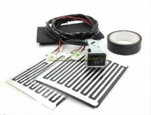 Universal 12V Motorcycle ATV Heated Grips Inserts Handlebar Hand Warmers Kit Hot - Picture 1 of 1