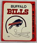 NFL 1978 Fleer Football Hi-Gloss Patch-Buffalo Bills Helmet V2