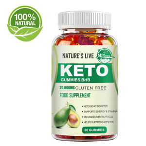 Keto BHB Gummies Ketone Advanced Weight Loss Fat Burner Dietary Supplement Pills