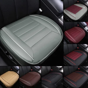 Universal Waterproof Leather Car Seat Cover Front Bottom Cushion Padded Protect - Picture 1 of 17