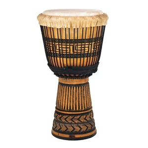 Djembe Standard Skin + Hair, 26" tall, 12-13" head - Picture 1 of 1