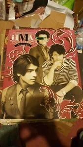 Disney Jonas Brothers school folder 2 pockets 3 holes 2007-2009 Jonas rocks - Picture 1 of 7