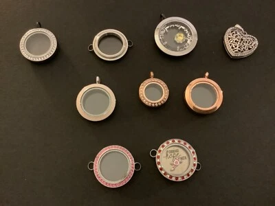 Medallones y bases de medallones Origami Owl personalizados para joyería Foto 1 de 4