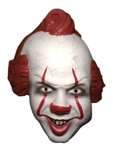 NEW Adult Pennywise IT Killer Clown Halloween Cosplay Costume Full Mask Horror - Picture 1 of 8