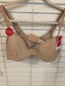 NWT Spanx Beige Sheerflex Bra With Underwire Size M/M/M -D-DD under wire support - Picture 1 of 5