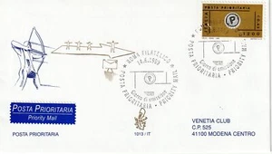 1999 FDC VENETIA 1013/IT ITALIA POSTA PRIORITARIA VIAGGIATA MF80484 - Imagen 1 de 1