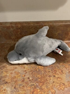 Ganz Webkinz HM220 Bottlenose Dolphin Soft Plush Stuffed Toy No Code - Image 1 of 4