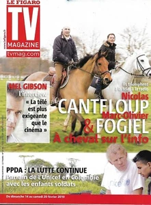 TV MAGAZINE n°20384 13/02/2010  Fogiel & Canteloup/ Mel Gibson/ PPDA/ Dexter - Imagen 1 de 2